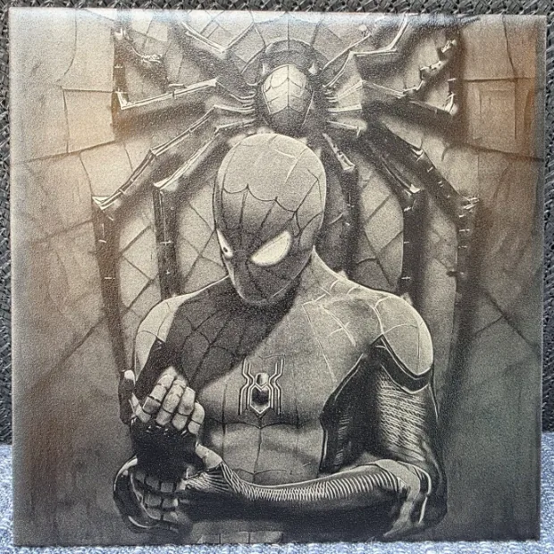 Laser engraving by Kovács György, made with DithX